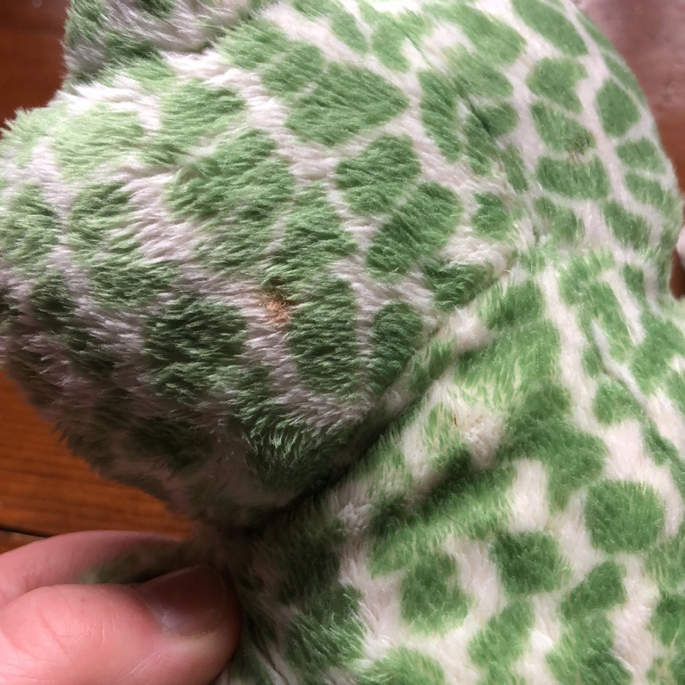 Ganz Webkinz Green Spotted Bullfrog Plush Stuffed Animal 7.5" with tag plushy - Picture 7 of 10